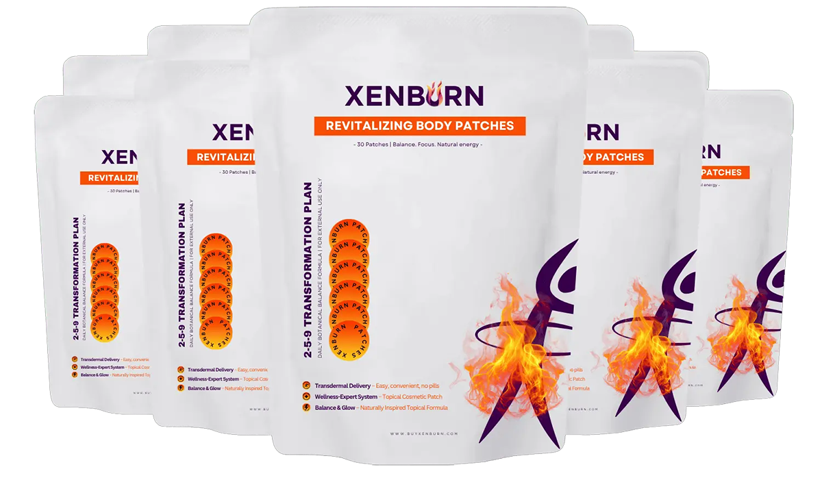 Xenburn Revitalizing Body Patches – 30-Day Transformation Plan pack